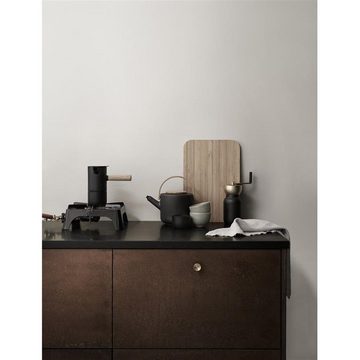 Stelton Kaffeemühle Collar, manuell, Schwarz / Messing, Nordisches Design