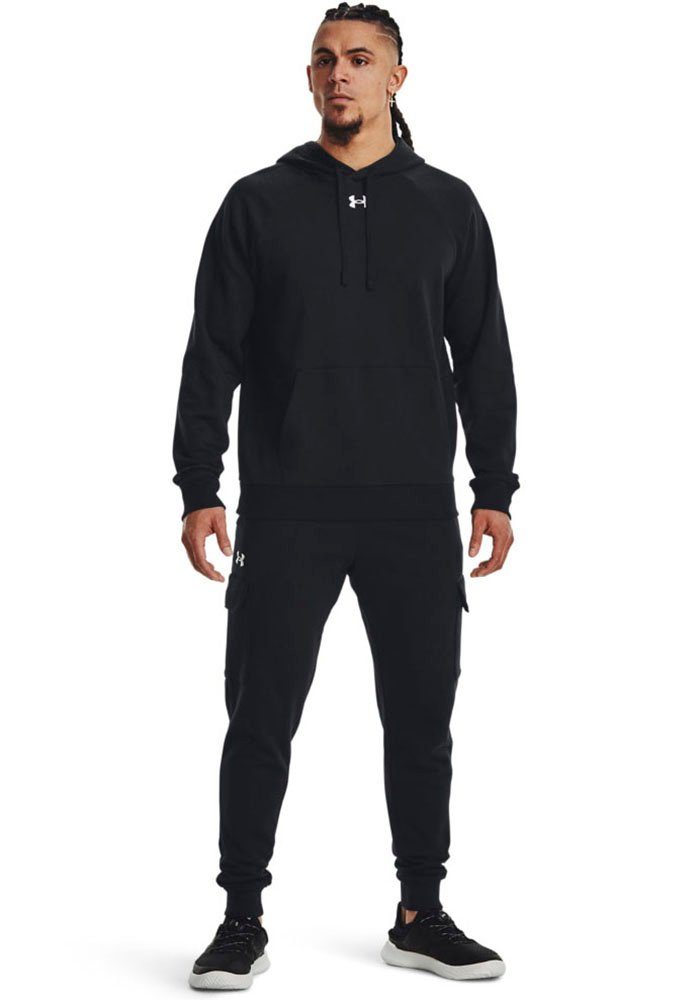 Under Armour® Fleecepullover UA Rival Fleece Hoodie mit Kapuze mit Kordelzug, sportlicher Stil