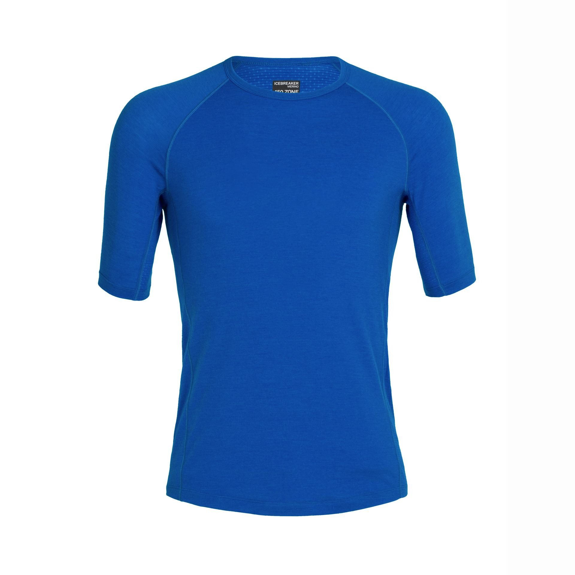 Icebreaker T-Shirt Unterwäsche 150 Zone SS Crewe BodyfitZone enganliegend (Merinowolle)