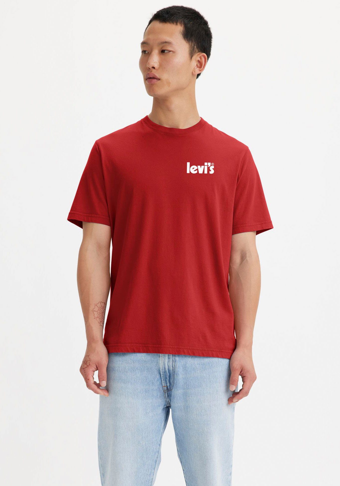 Levi's® T-Shirt RELAXED FIT TEE mit Markenlogo-Aufdruck yellows/oran