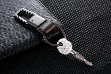 Cerbery Schlüsselanhänger Schlüsselringe Set aus gehärtetem Stahl