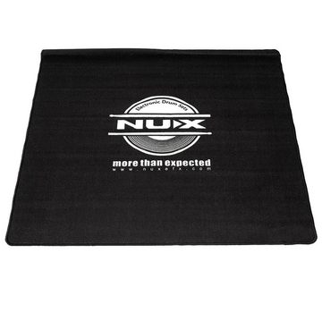 Nux Schlagzeug Schlagzeug-Teppich Drum-Rug mit Drumsticks,Spar Set, Mit Drumsticks