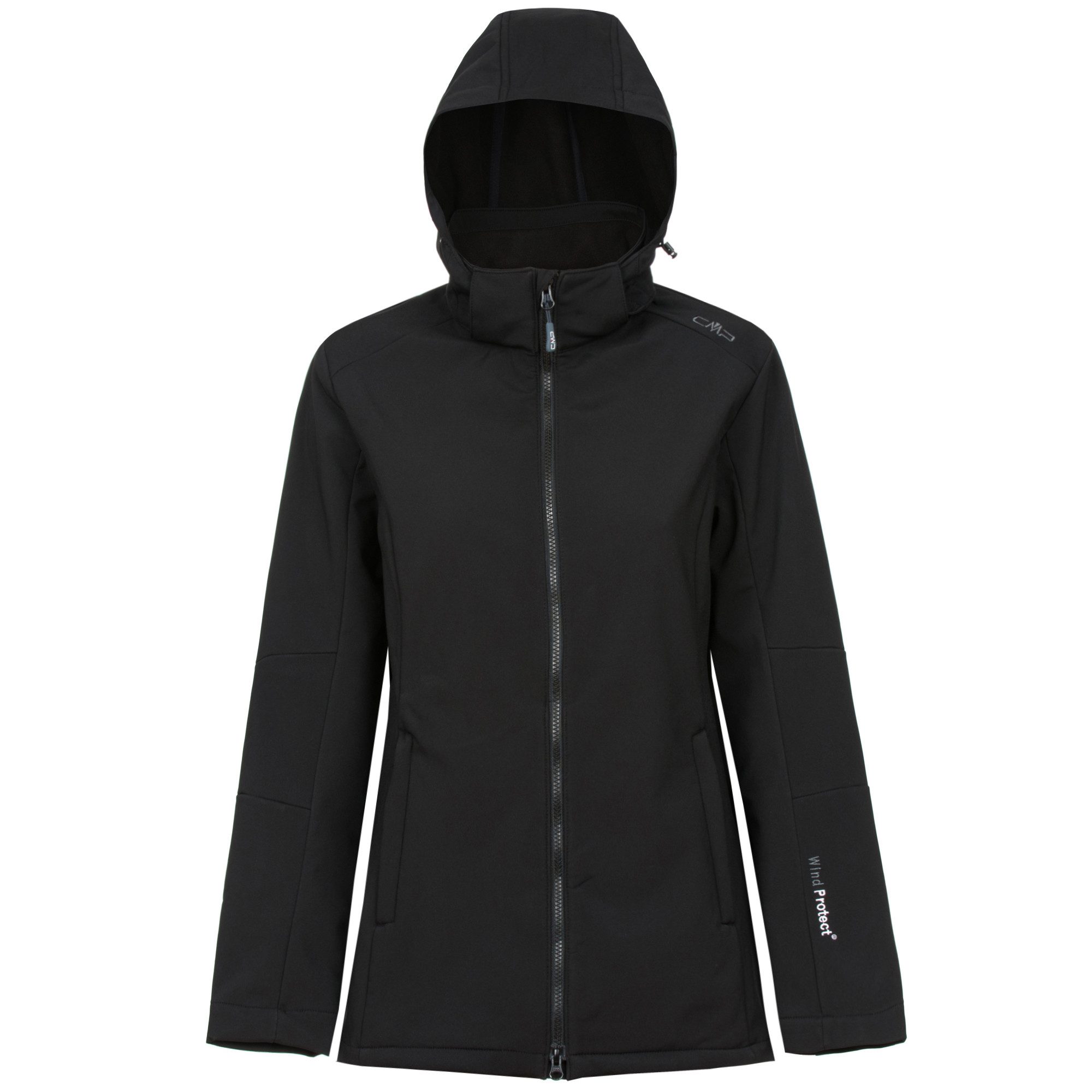 Softshelljacke CMP Damen Softshell Jacke Zip Hood 3A22226