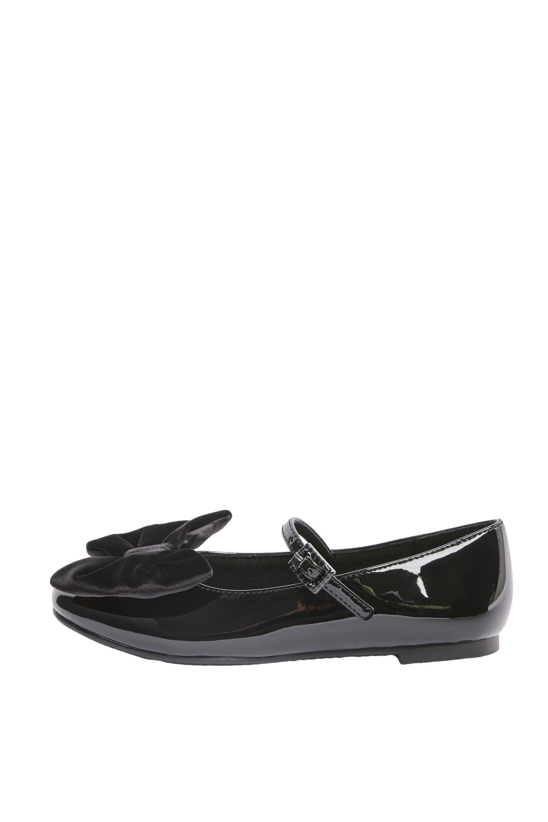 LIPSY Lipsy Ballerinas aus Samt mit Schleife Ballerina