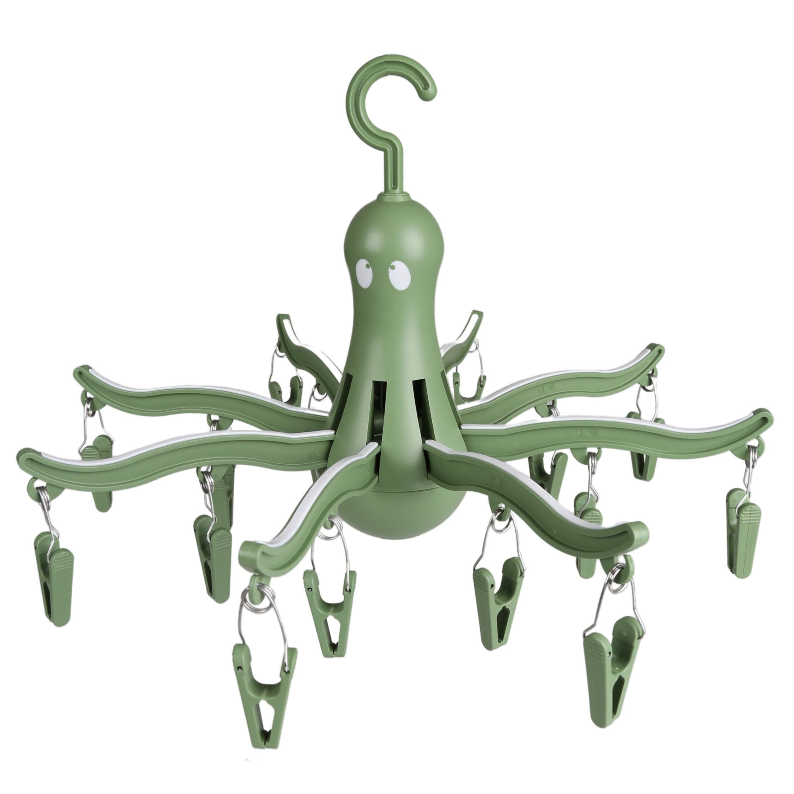 IKEA Wäschespinne PRESSA Grüner Kleiderbügel/Trockner für 16 Kleidungsstücke IKEA