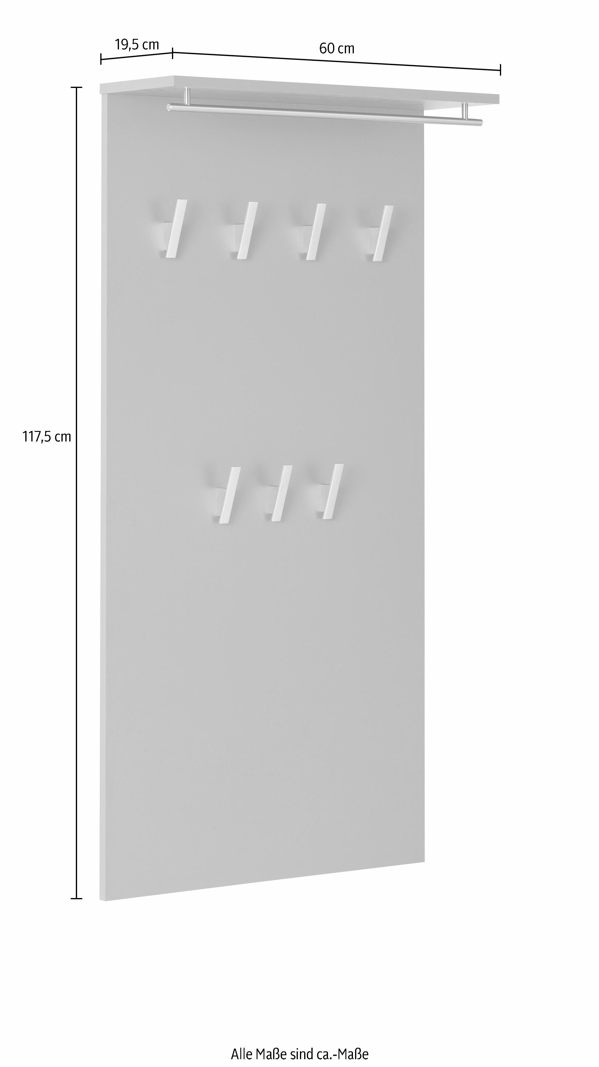 Schildmeyer Garderobenpaneel Danu made in Germany, Breite 60 cm