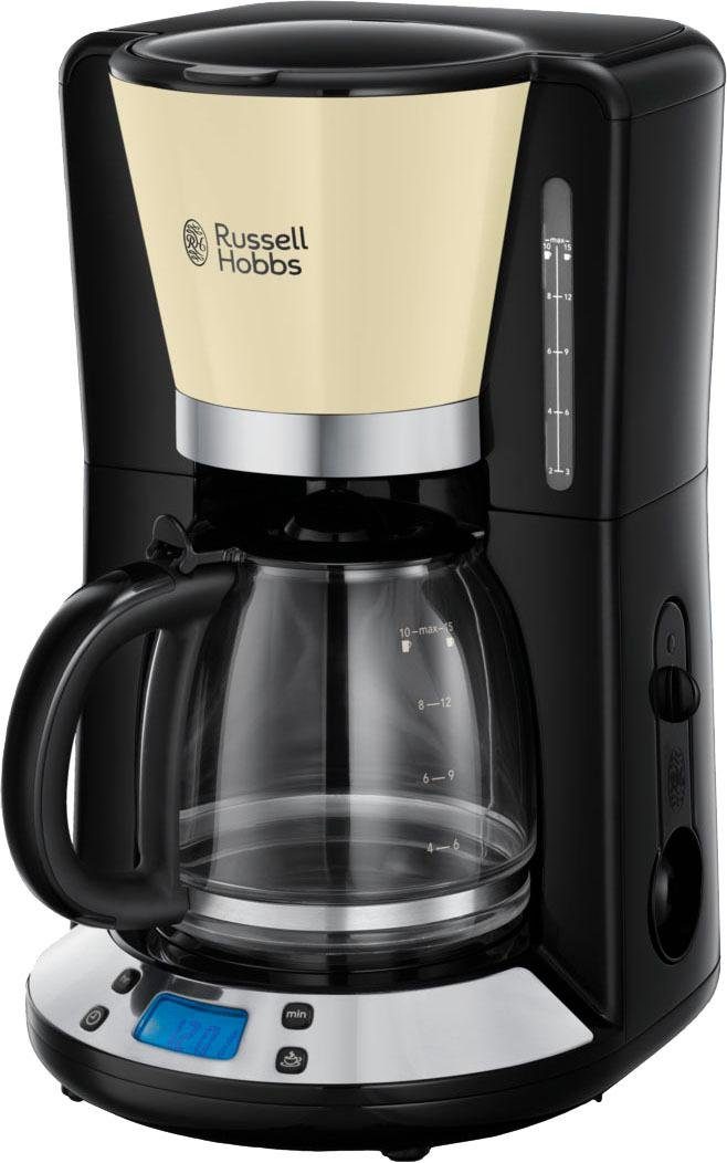 RUSSELL HOBBS Filterkaffeemaschine Colours Plus+ 24033-56, 1,25l Kaffeekanne, Papierfilter 1x4