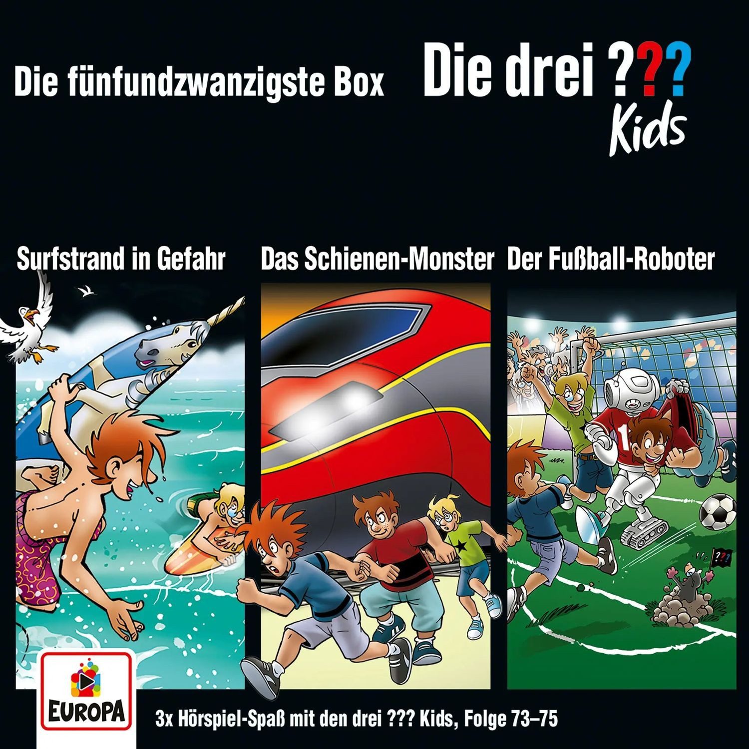 United Soft Media Hörspiel Die drei ??? Kids 3er Box - Folgen 73-75