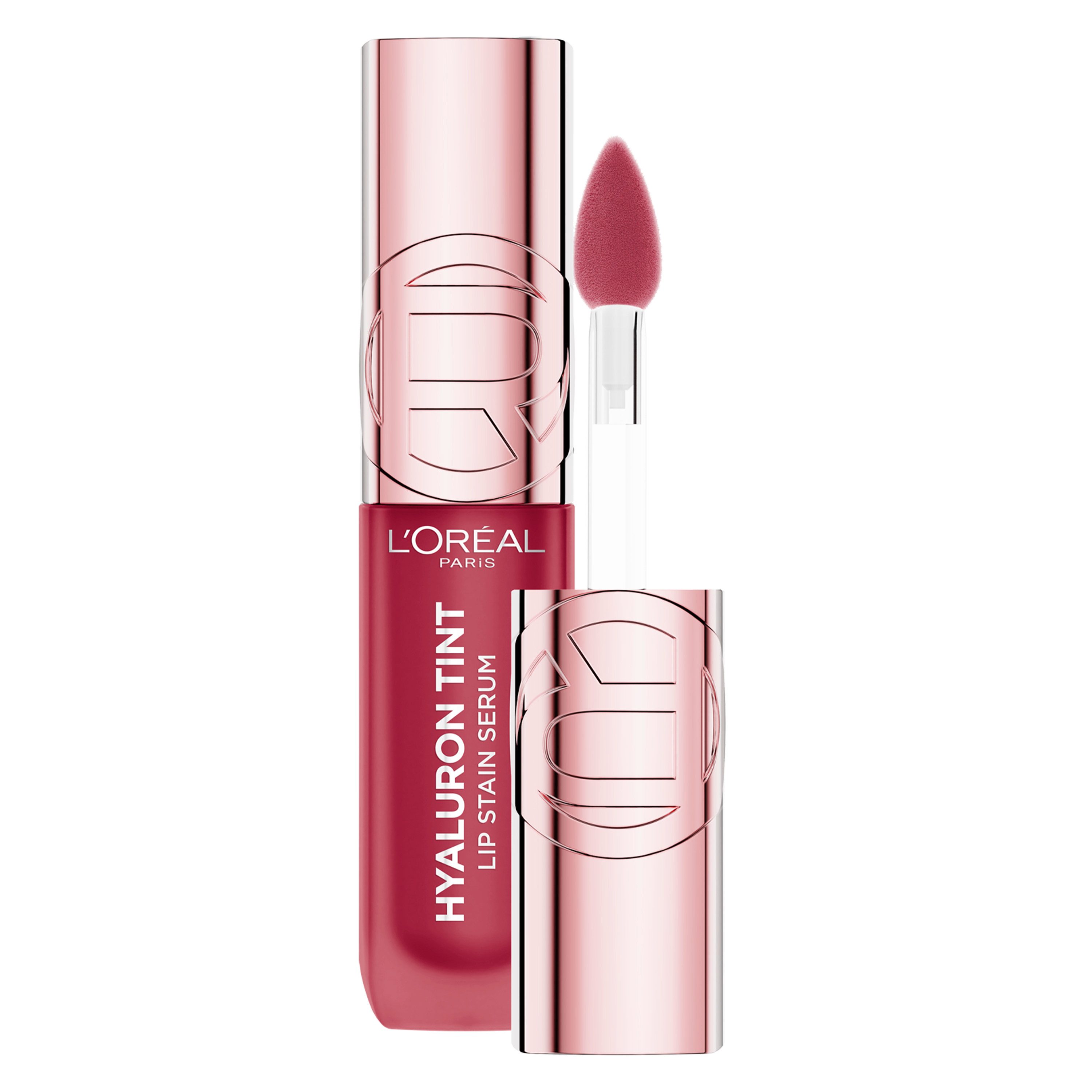 L'ORÉAL PARIS Lippenstift PARADISE HYALURON TINT LIP STAIN SERUM, mit flüssiger Textur, feuchtigkeitsspendende Formel