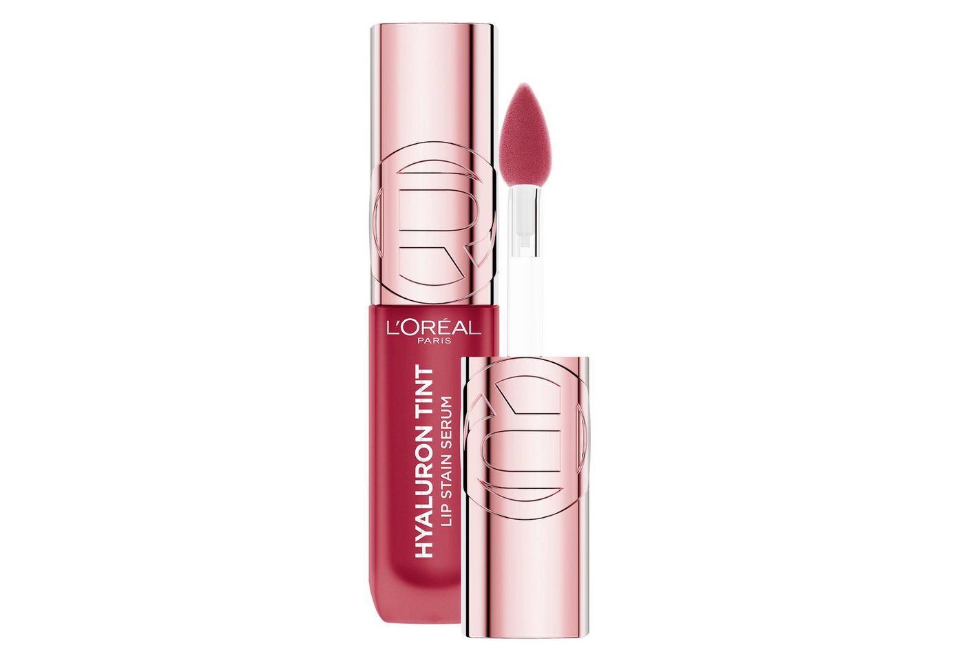 L'ORÉAL PARIS Lippenstift PARADISE HYALURON TINT LIP STAIN SERUM, mit flüssiger Textur, feuchtigkeitsspendende Formel