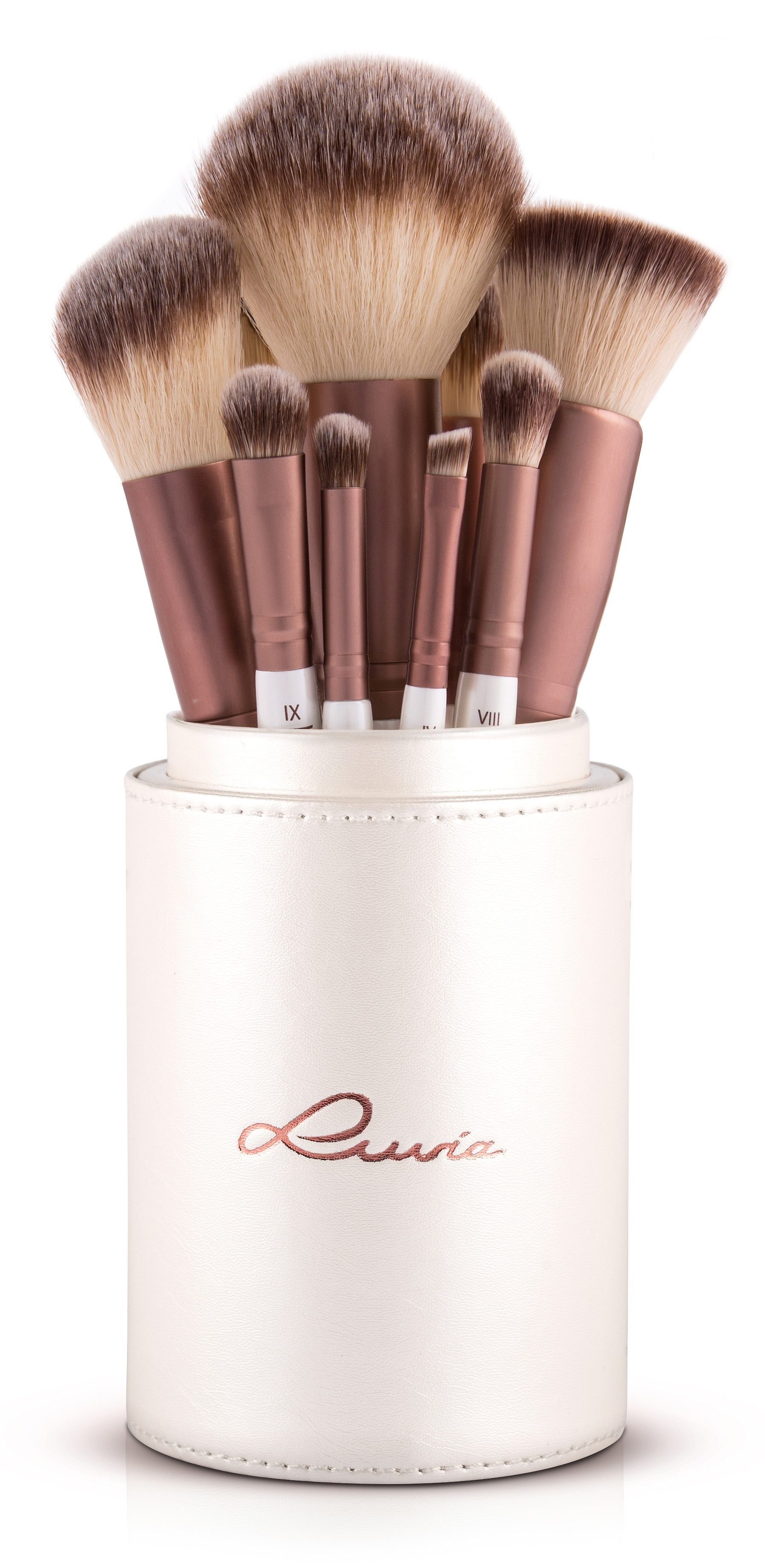 Luvia Cosmetics Kosmetikpinsel-Set PRIME VEGAN ORIGINAL, 15 tlg., vegan