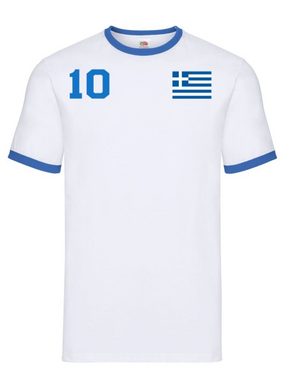 Blondie & Brownie T-Shirt Herren Griechenland Sport Trikot Fußball Handball Meister EM