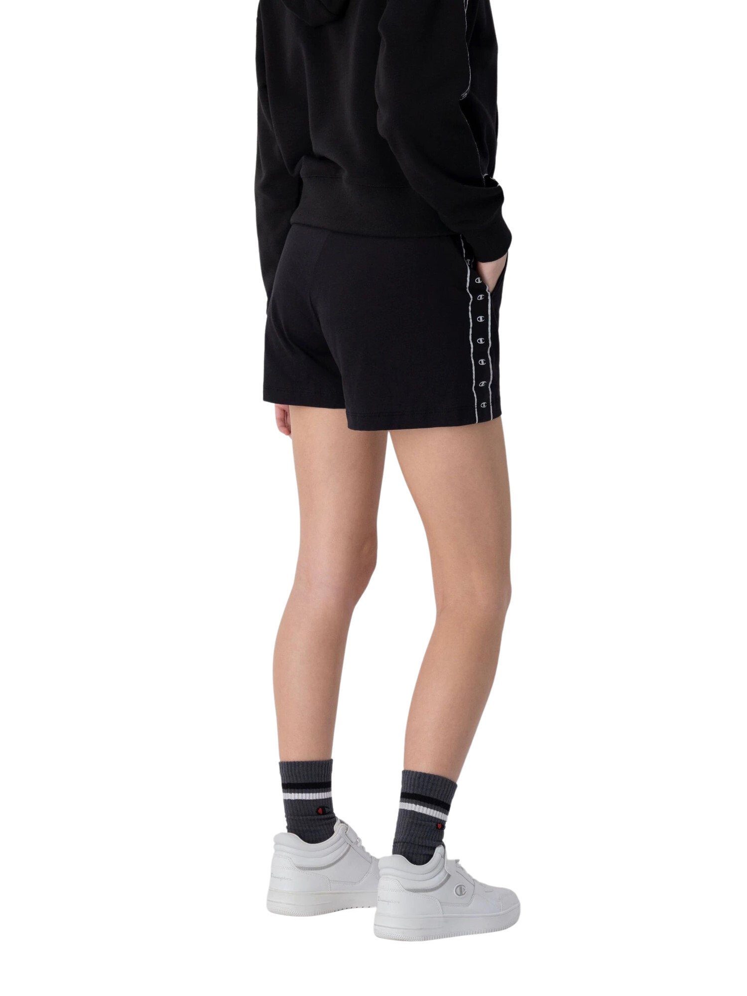 Champion Sweatshorts Shorts Baumwoll-Shorts mit Fronttaschen