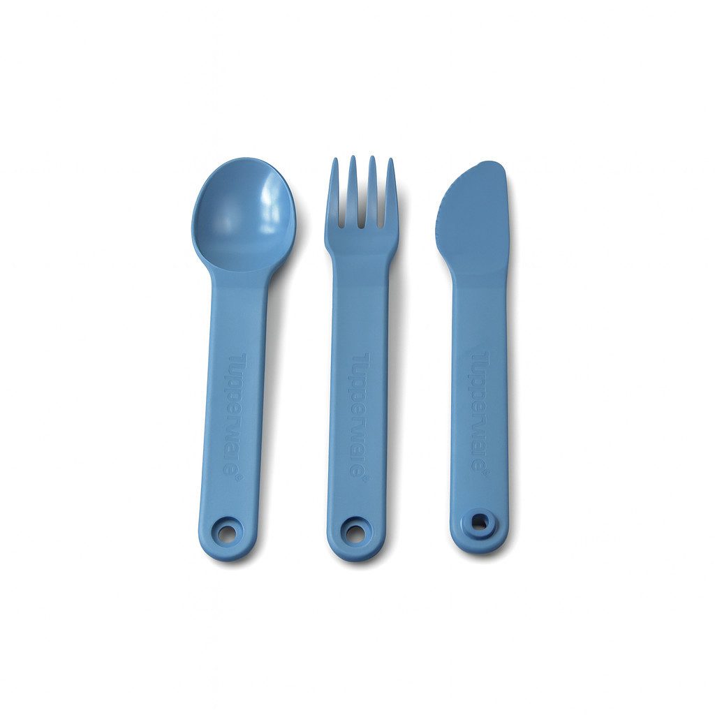 TUPPERWARE Besteck-Set Besteck SET blau