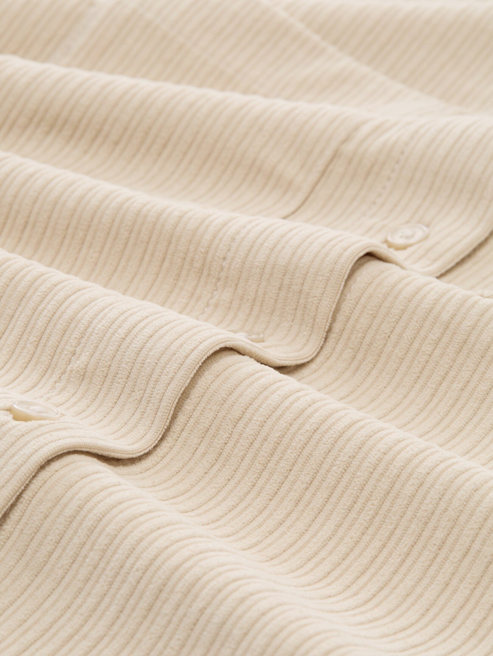 TOM TAILOR Langarmbluse Blusen & Shirts Loose Fit Cordbluse