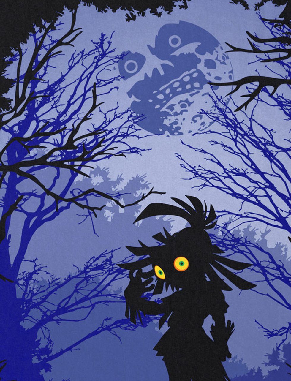 style3 T-Shirt Skull Kid majoras mask n64 maske zelda link zelda link ninte günstig online kaufen