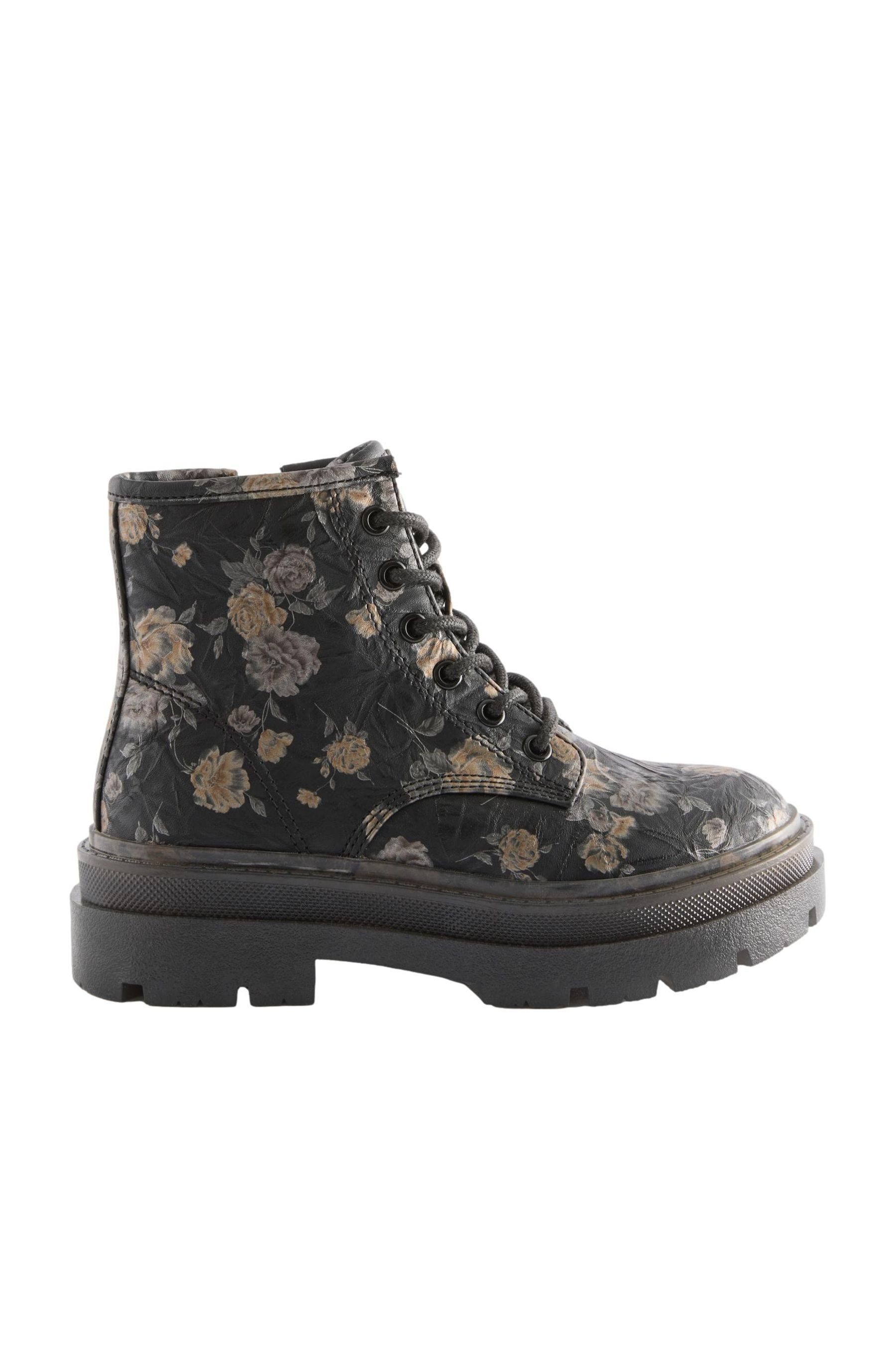 Next Schnürstiefel mit dicker Sohle Schnürstiefelette günstig online kaufen