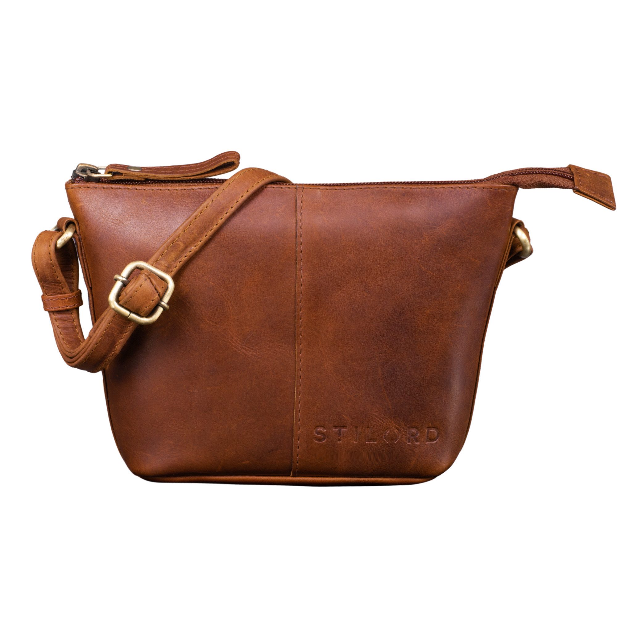 Handtasche "Leila" Mini Handtasche Damen Leder