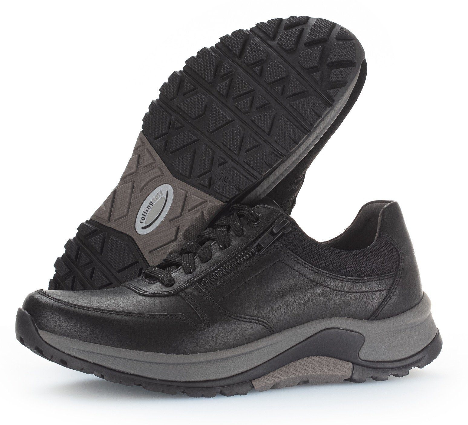 Gabor Rollingsoft Sneaker in bequemer Weite G (weit), Freizeitschuh, Halbschuh, Schnürschuh