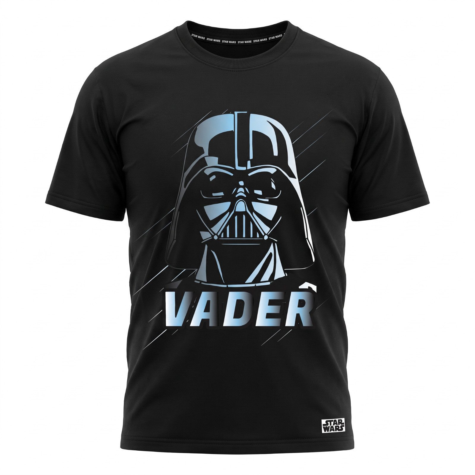 Disney Print-Shirt Star Wars Darth Vader Weihnachten Herren T-Shirt Kurzarm Shirt Gr. S bis XXL - 100% Baumwolle