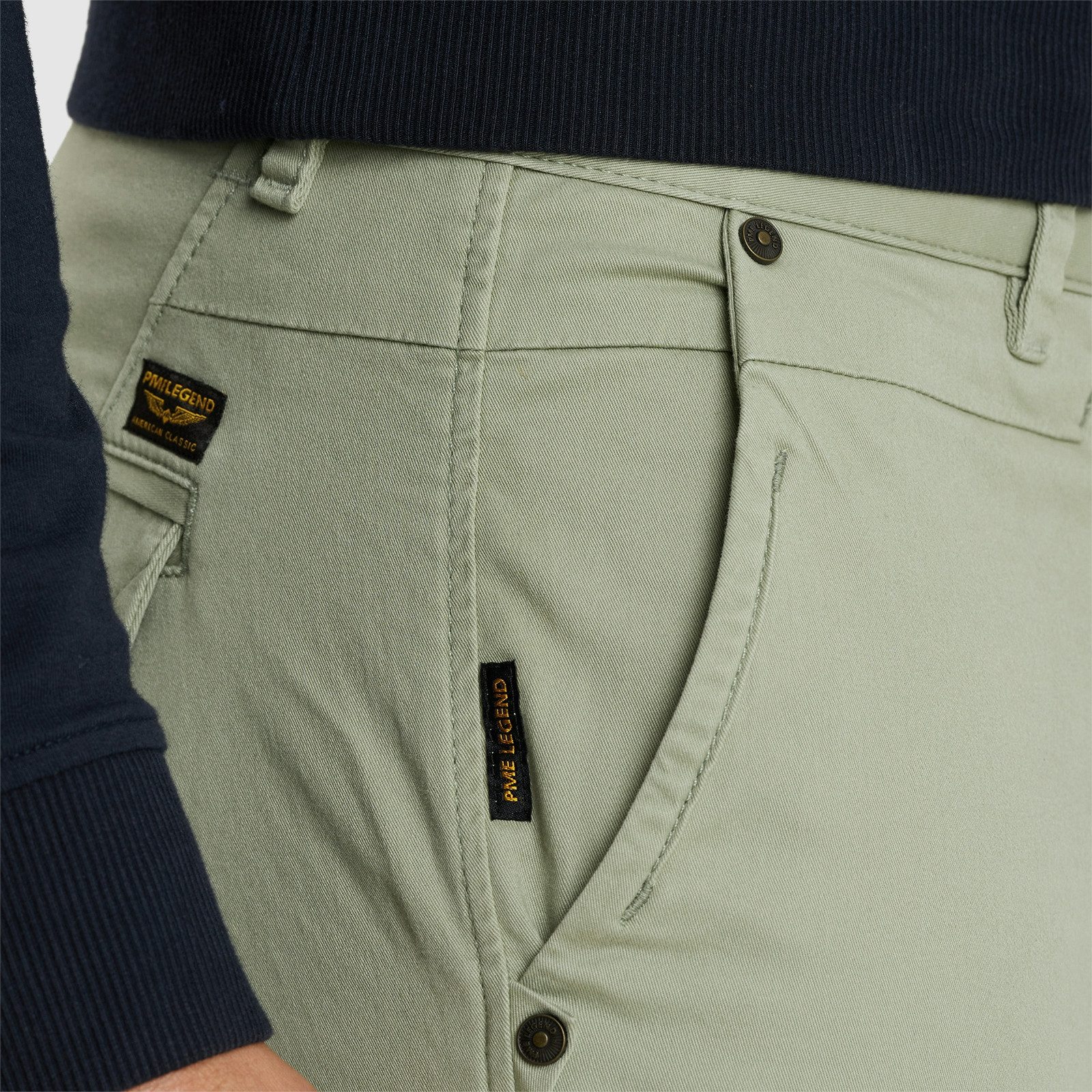 PME LEGEND Chinohose TWIN WASP CHINO LEFT HAND STRETCH TWILL mit Taschen – Bild 4 von 5