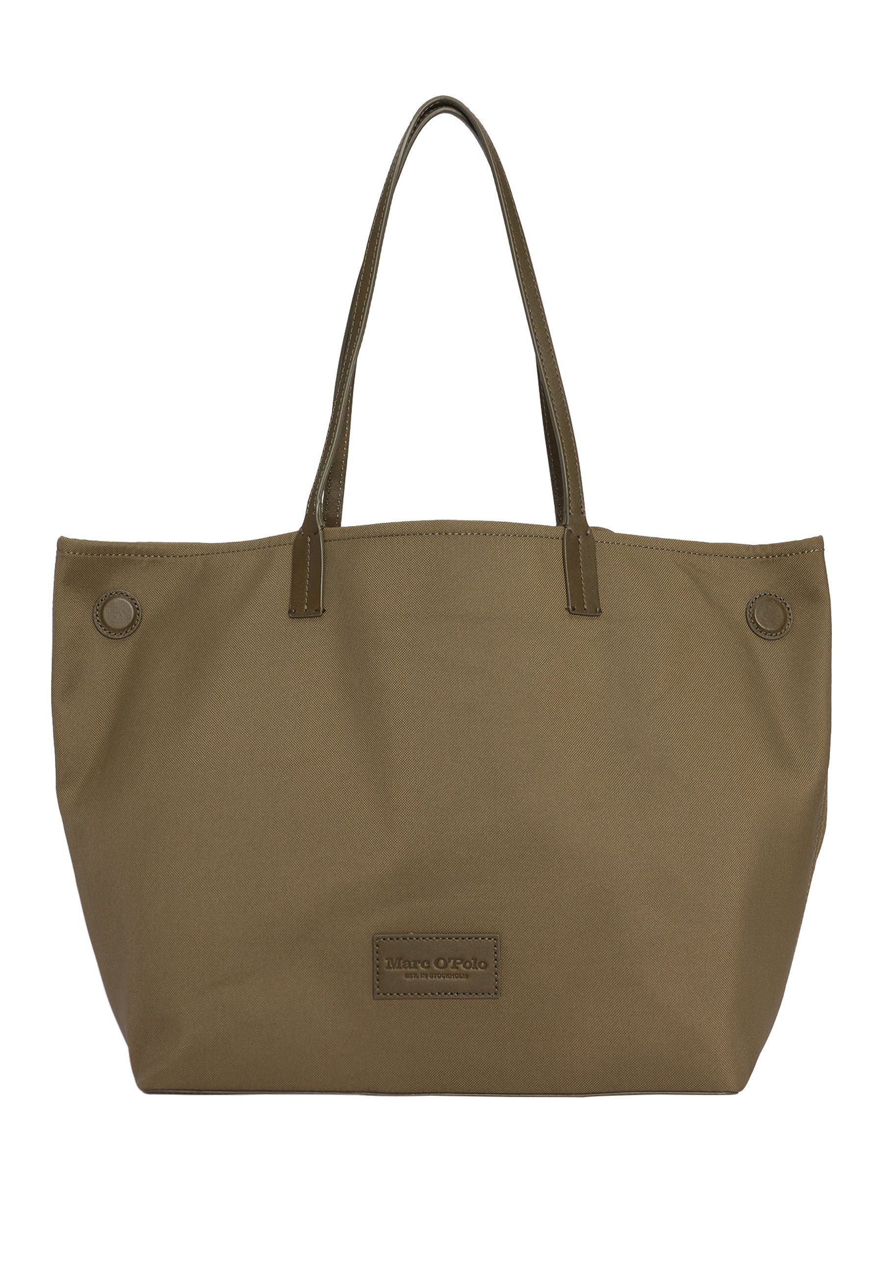 Label-Applikationen GREEN OLIVE Shopper Samira, mit Marc O'Polo