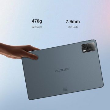 DOOGEE Tablet (10,4", 128 GB, Android 13, 2.4G/5G, Tablet android 13 octa-core mit lte/otg/gps-2023/ widevine l1)
