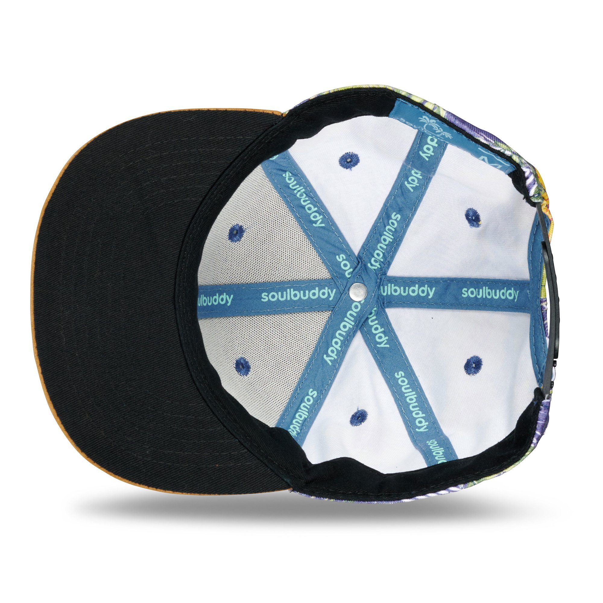 Soulbuddy Snapback Cap - Cap Herren, Cap Damen, Baseball Cap, Basecap, Geschenk für Papa (One Size, Unisex, Größenverstellbar, auch als Kids Caps erhältlich)