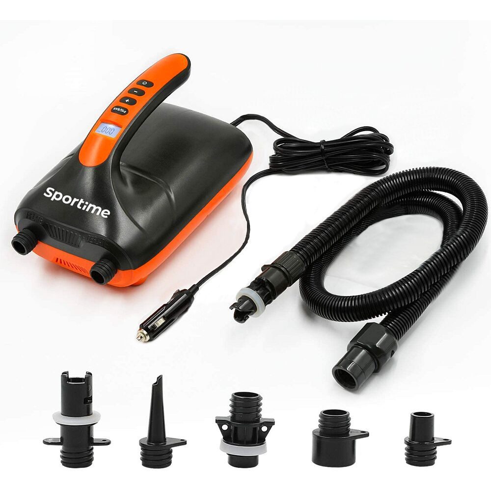 Sportime SUP-Board Elektropumpe Airlifter, Geeignet für i-SUP und Schlauchboote
