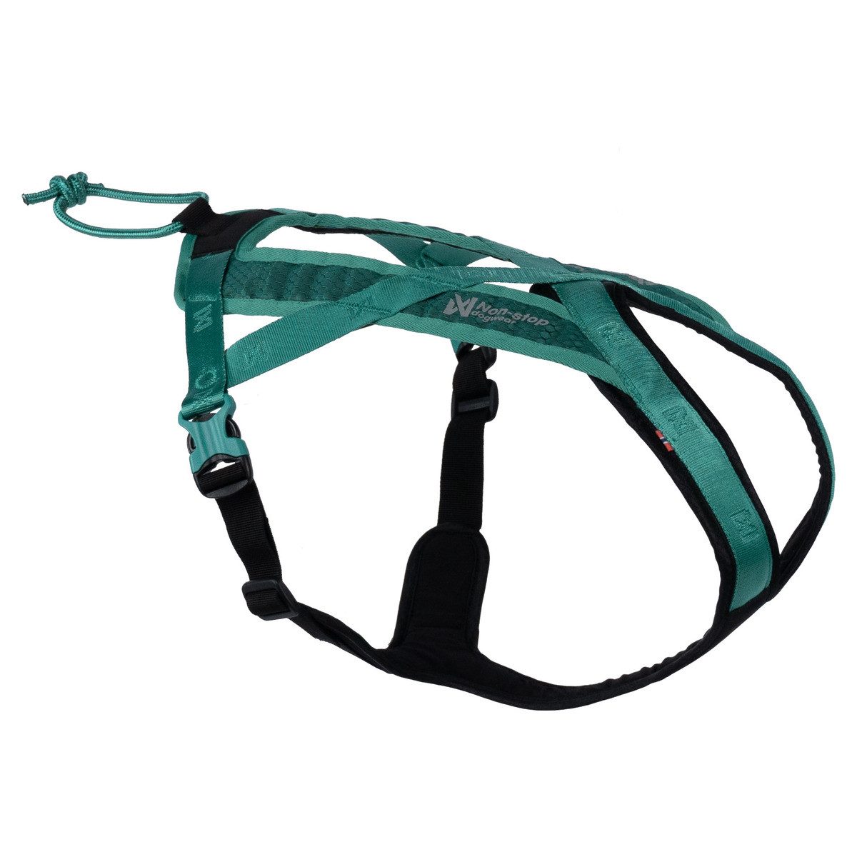 Non-stop dogwear Hunde-Geschirr Geschirr Rush Harness teal