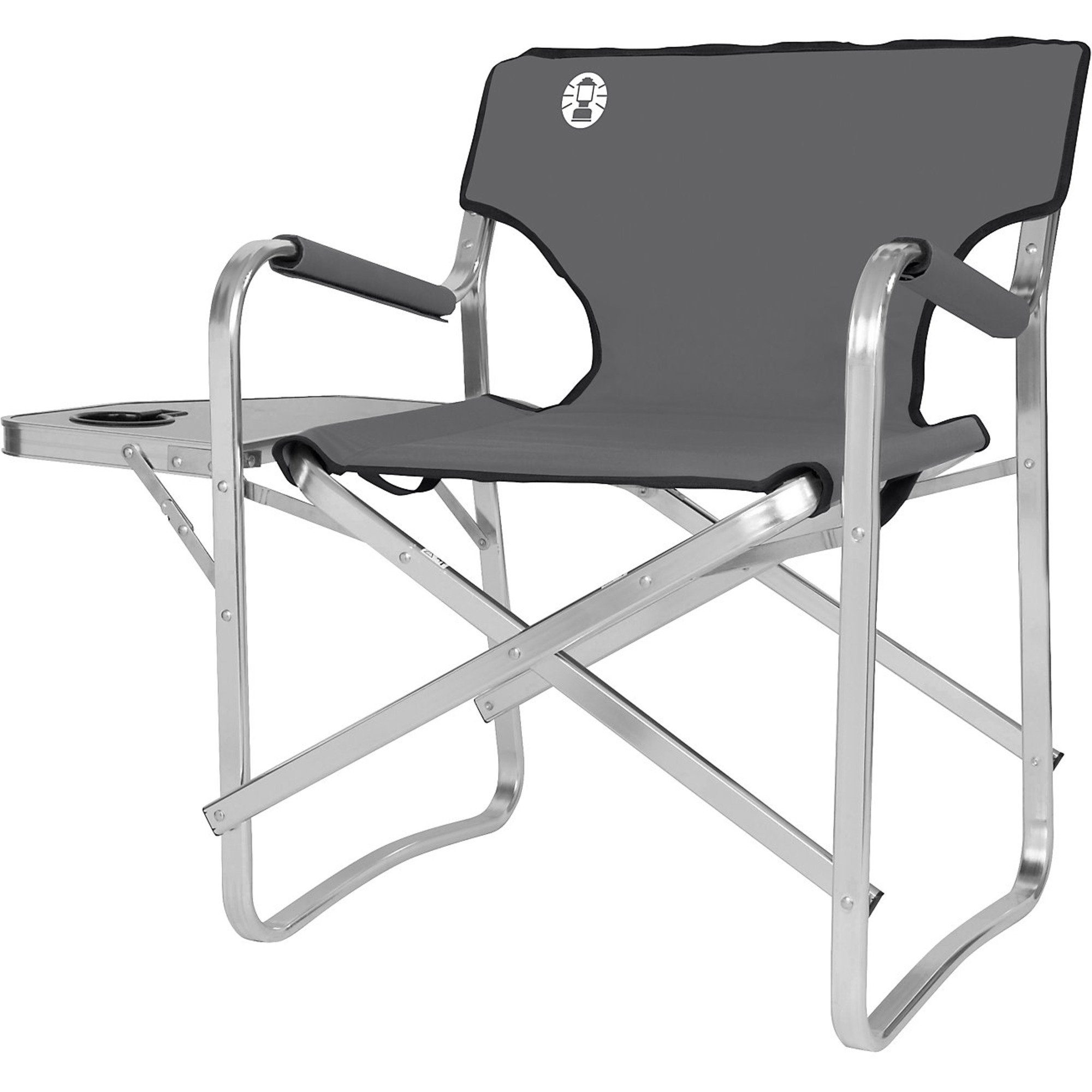 COLEMAN Campingstuhl Coleman Aluminium Deck Chair with Table, Stuhl