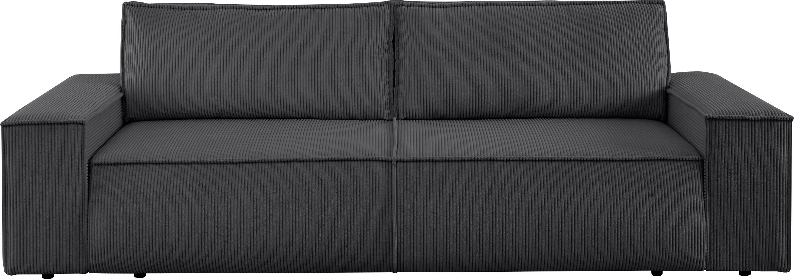 Home affaire 3-Sitzer SHERWOOD Schlafsofa (257cm) günstig online kaufen
