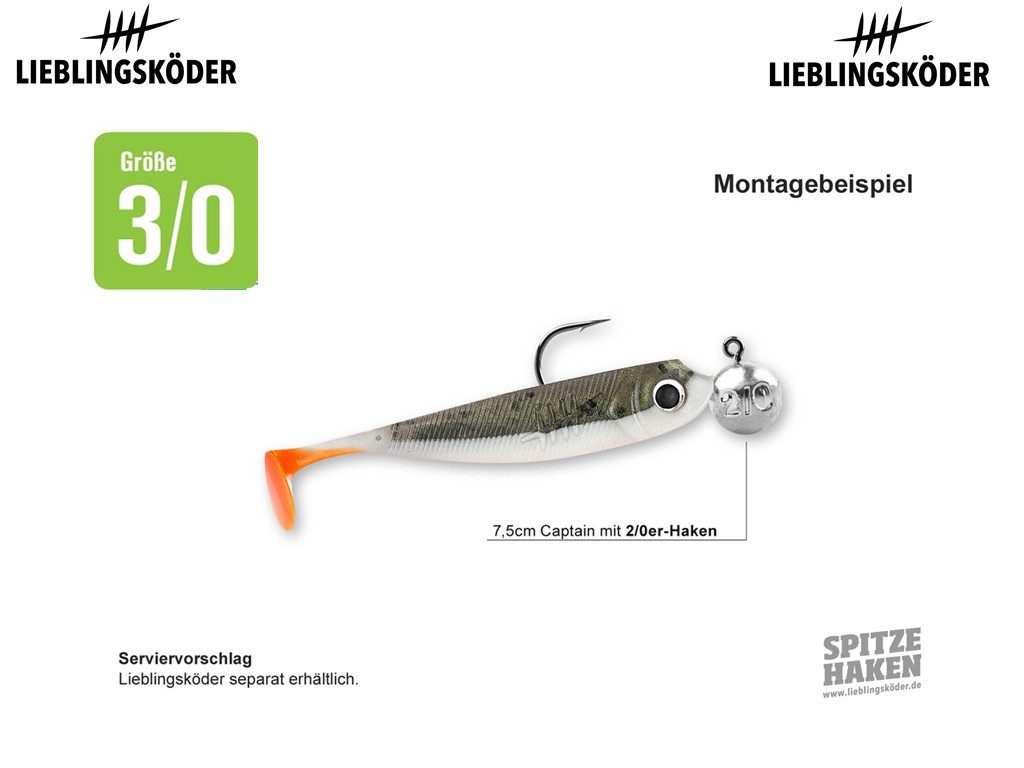 Lieblingsköder Kunstköder Lieblingsköder 10 cm - Zander - kleines Starter-Set, (SpinMad Originals 10 g, 1-St. SpinMad Originals 15 Farben), Effektiver Lauf, Exzellente Verarbeitung