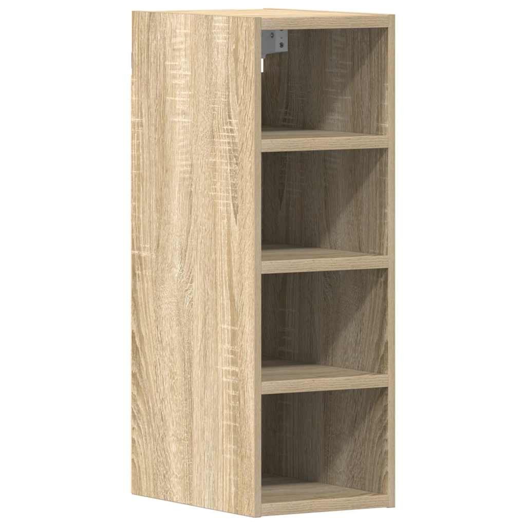 vidaXL Hängeschrank Regal Hängeschrank Sonoma-Eiche 20x29,5x60 cm Spanplatte