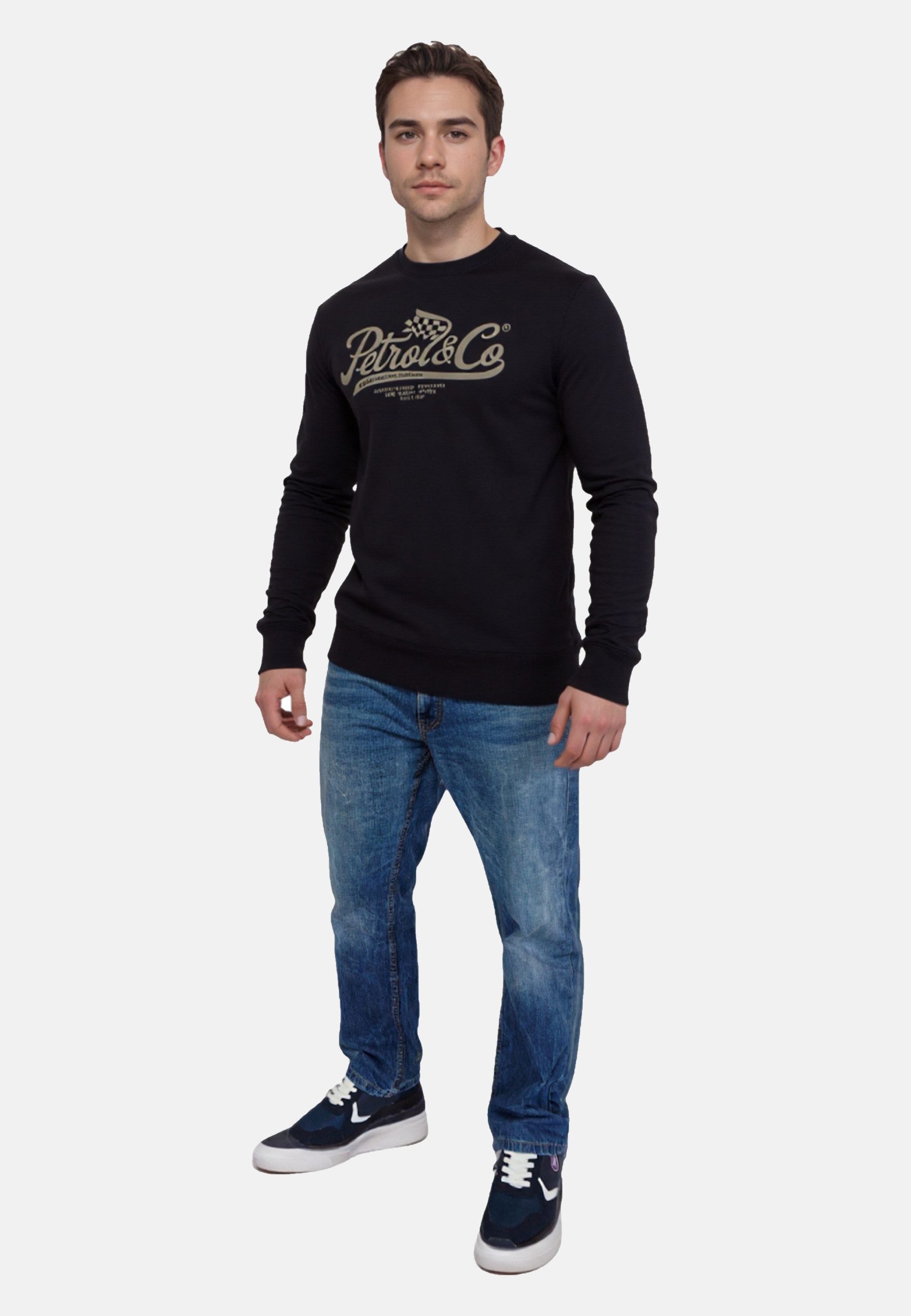 Petrol Industries Sweatshirt Pullover Sweatshirt (1-tlg) günstig online kaufen