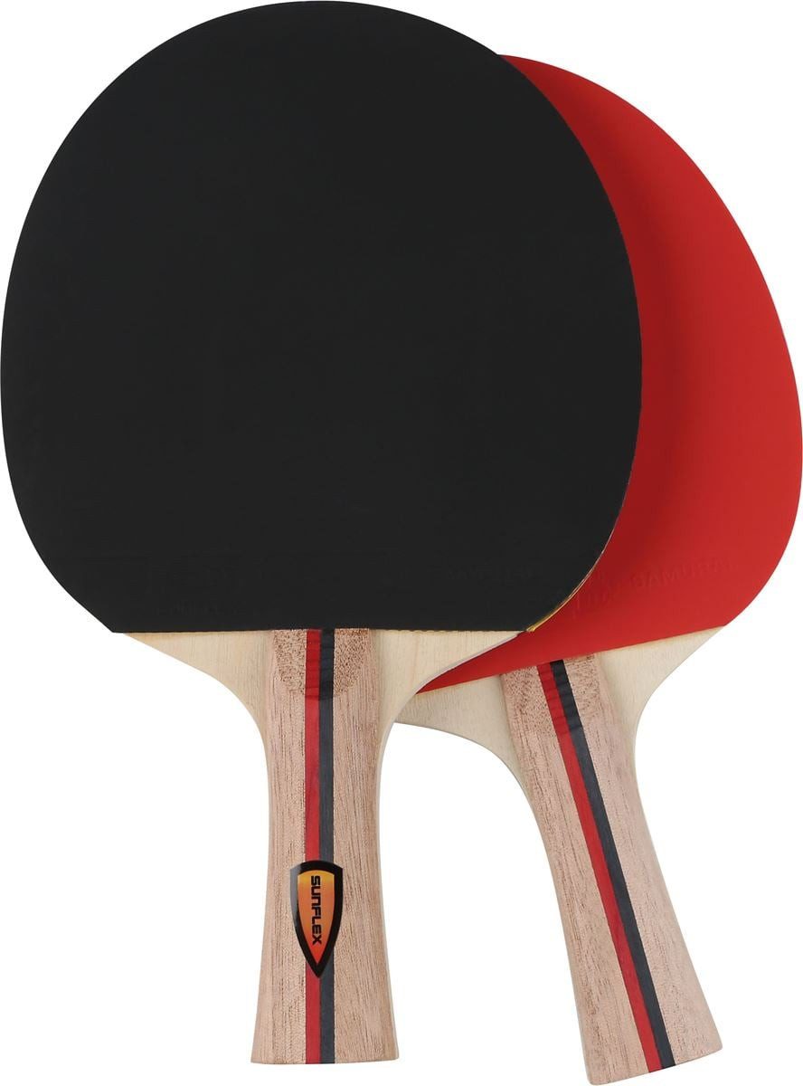 Tischtennisschläger Set Contest - 2 Schläger mit Samurai Belag, Noppen innen mit 1,5mm