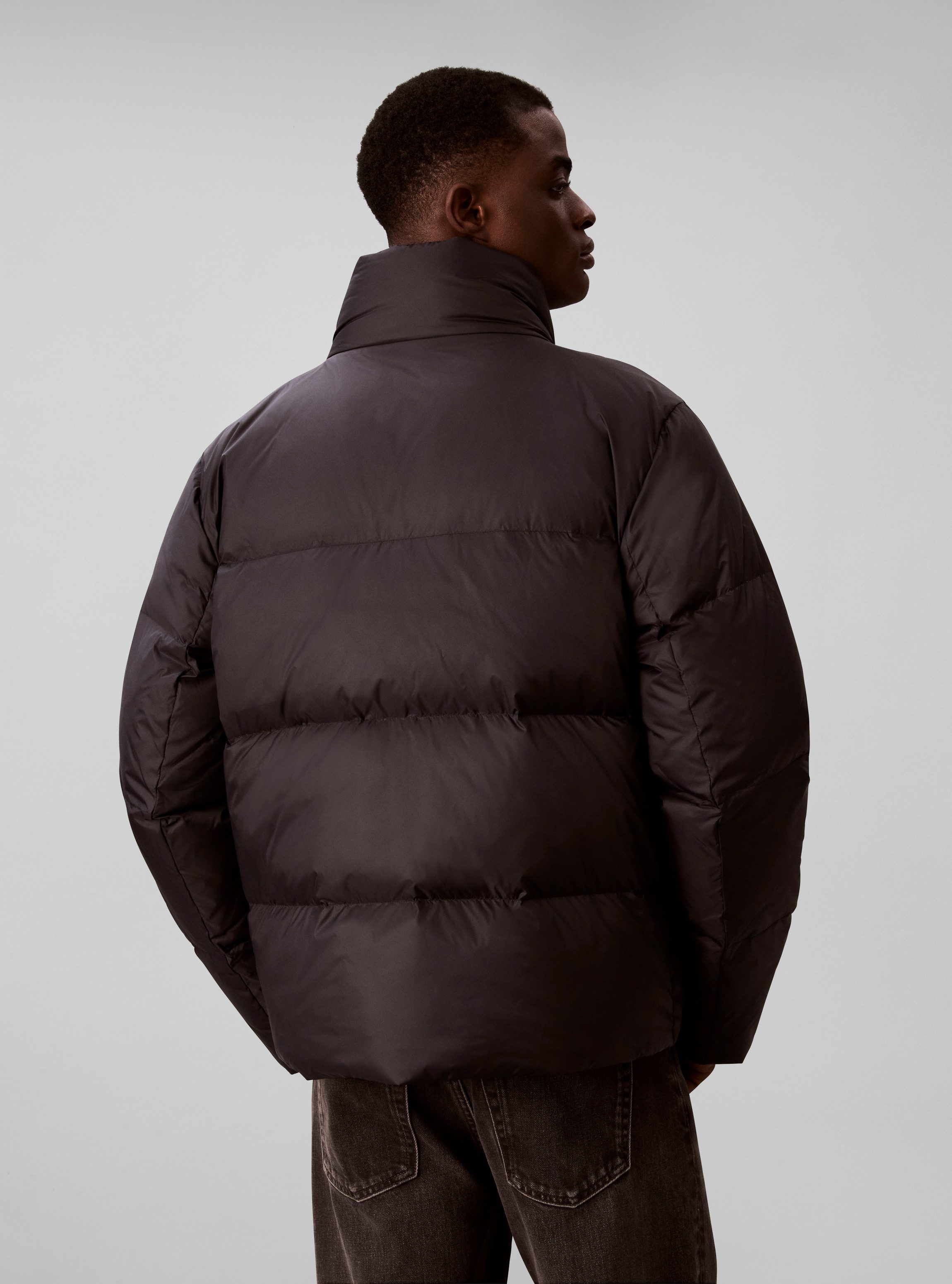 Calvin Klein Steppjacke NYLON DOWN PUFFER Regular fit mit Stehkragen