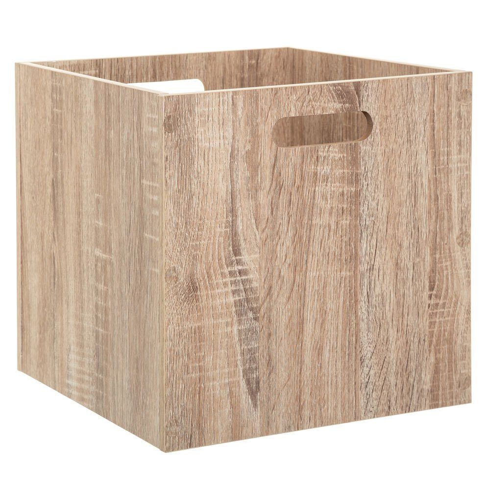 5five Simply Smart Aufbewahrungsbox, Holz-Optik