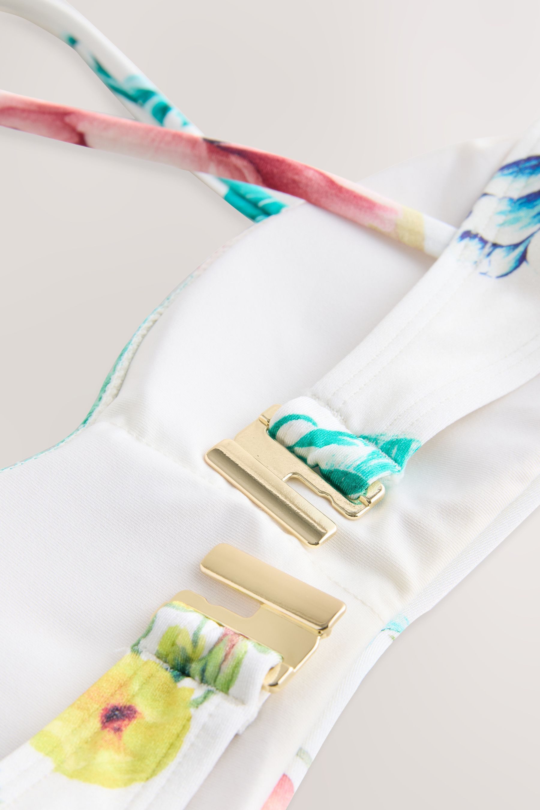Next Bustier-Bikini-Top Bikinioberteil mit Überwendlingsstich (1-St)