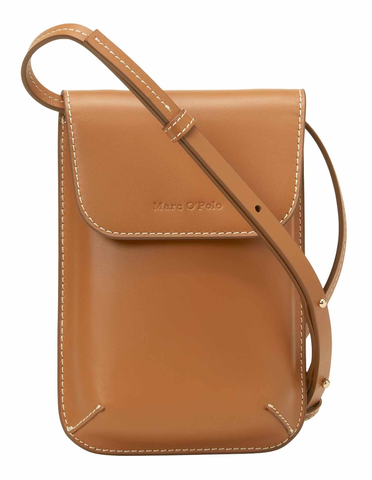 Marc O'Polo Handytasche Cellphone Bag, aus echtem Rindsleder