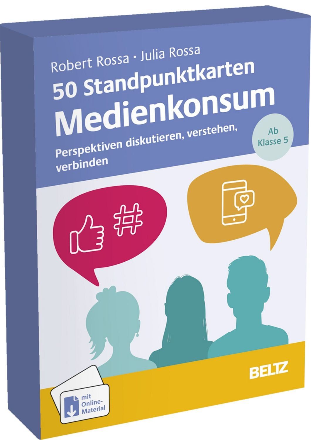 50 Standpunktkarten Medienkonsum / Robert Rossa, Julia Rossa