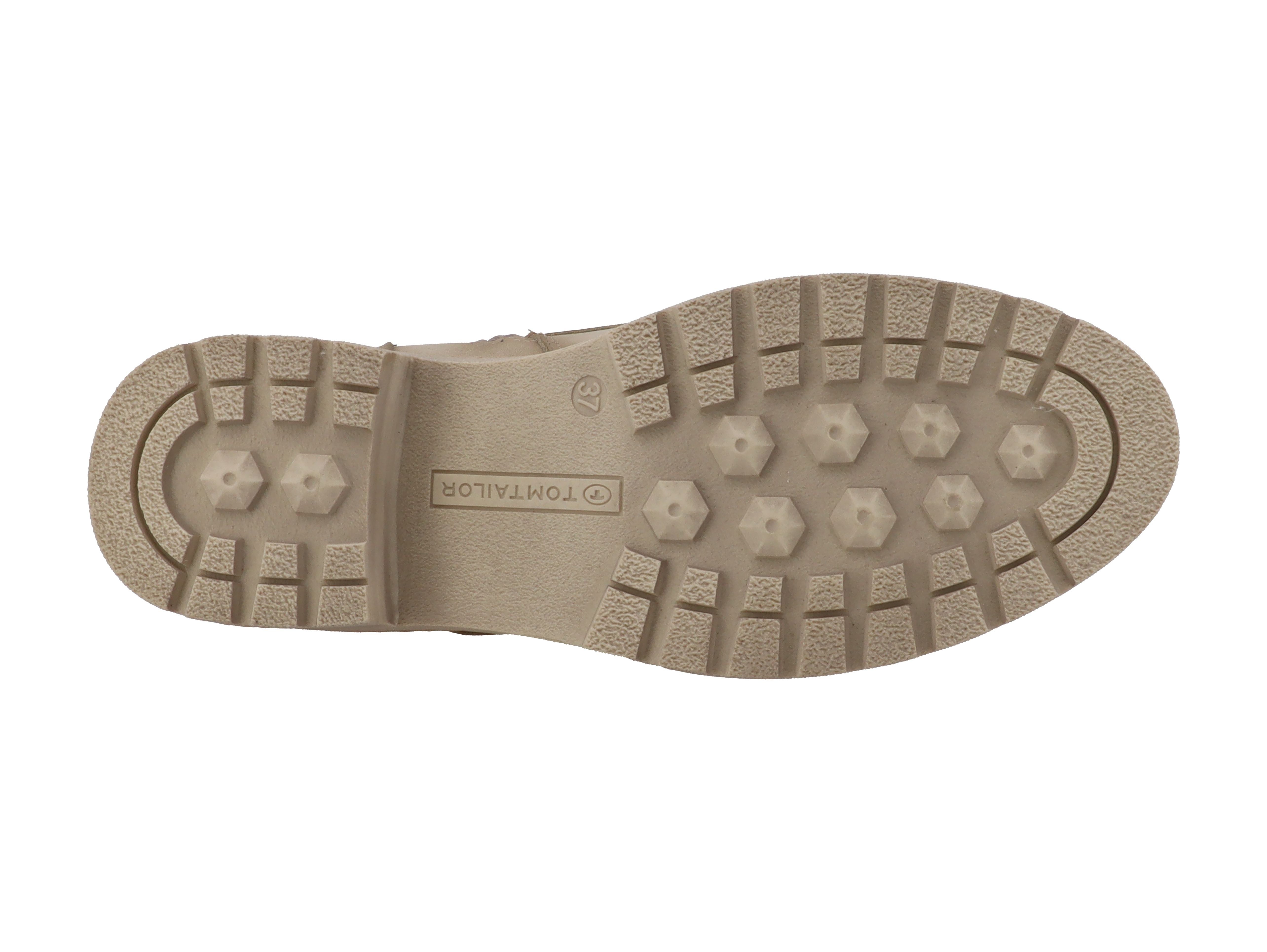 TOM TAILOR Winterstiefelette Stiefelette, Winterboots mit Blockabsatz