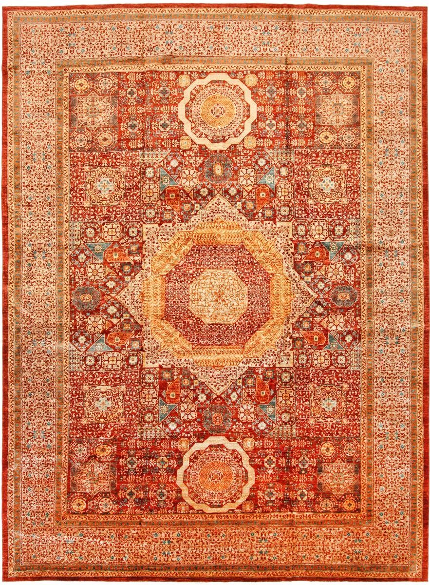 Orientteppich Mamluk 297x401 Handgeknüpfter Orientteppich, Nain Trading, rechteckig, Höhe: 6 mm