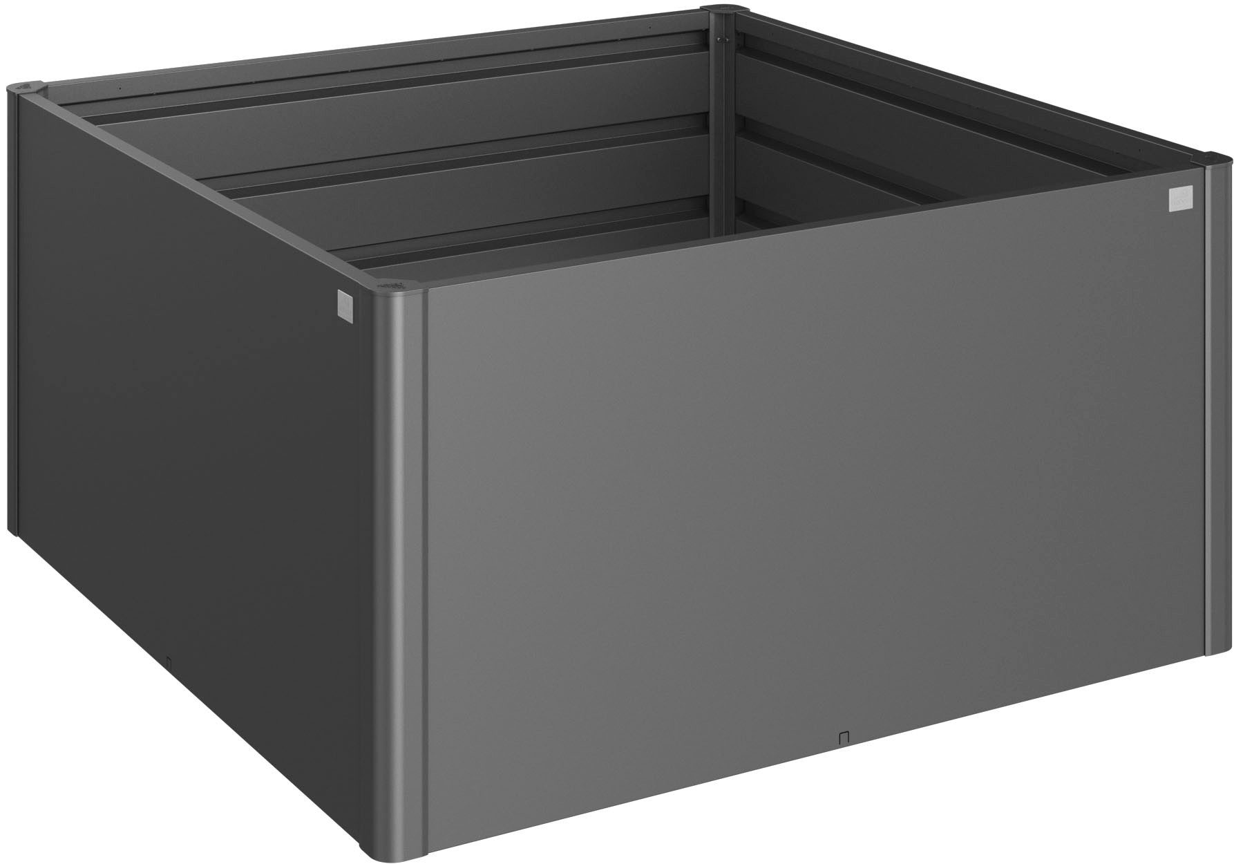 Biohort Hochbeet 1,5x1,5, verschiedene Farben, 152x152x77 cm, extrem langlebig, aus Metall