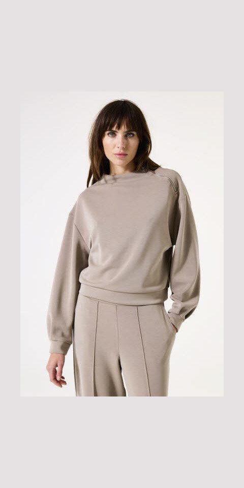 Garcia Rundhalspullover ladies sweat