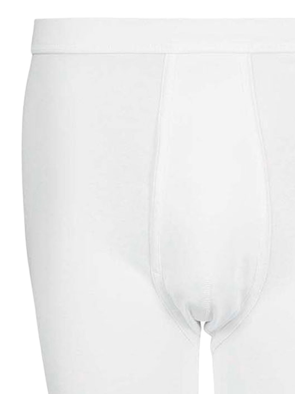 Schöller Lange Unterhose 3er Pack lange Herren Unterhose Baumwolle (Packung, 3-St) -