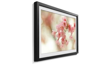 WandbilderXXL Bild mit Rahmen Cherry Blossoms, Blumen, Wandbild, in 4 Größen erhältlich