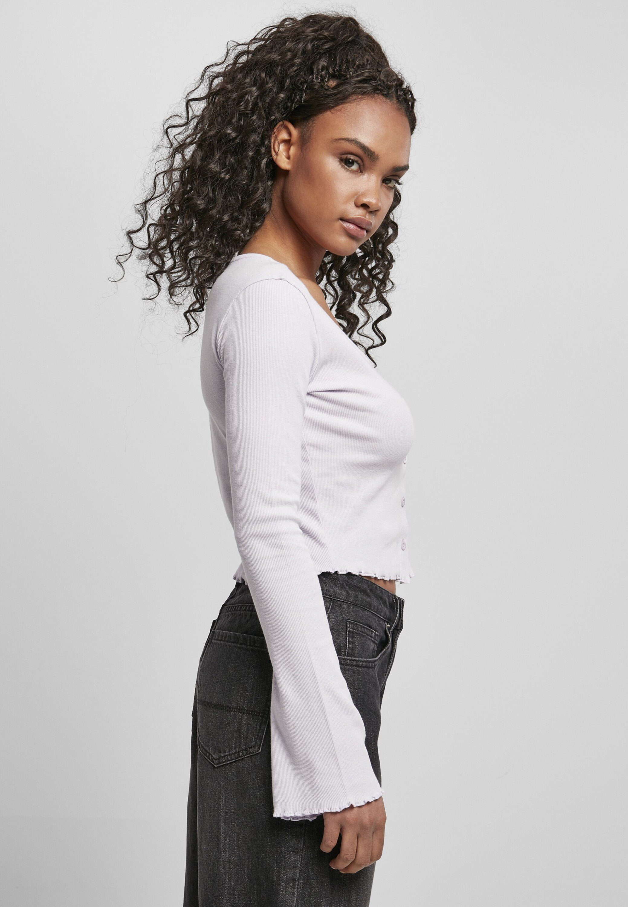 URBAN CLASSICS Strickjacke (1-tlg) Plain/ohne Details