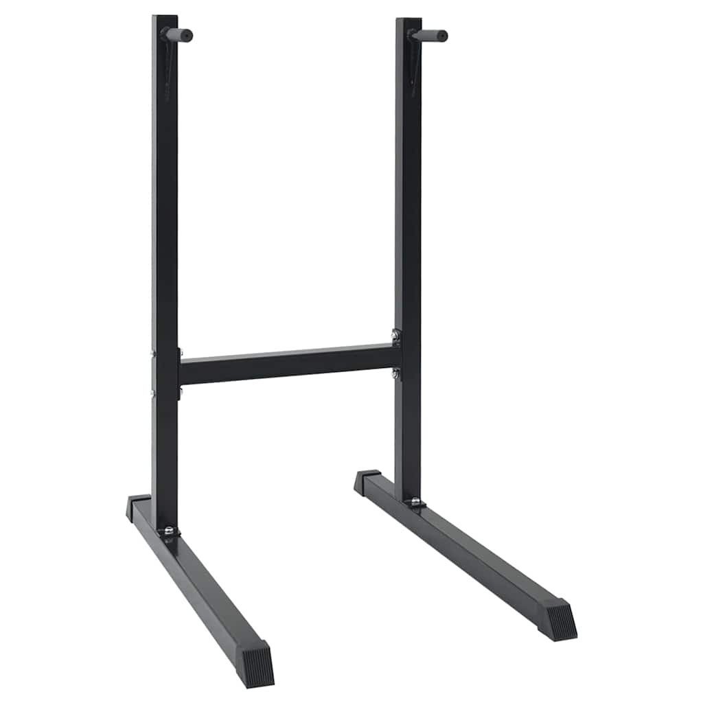 Klimmzugstange Dip Station Schwarz 103,5 x 66,5 x 121,5 cm
