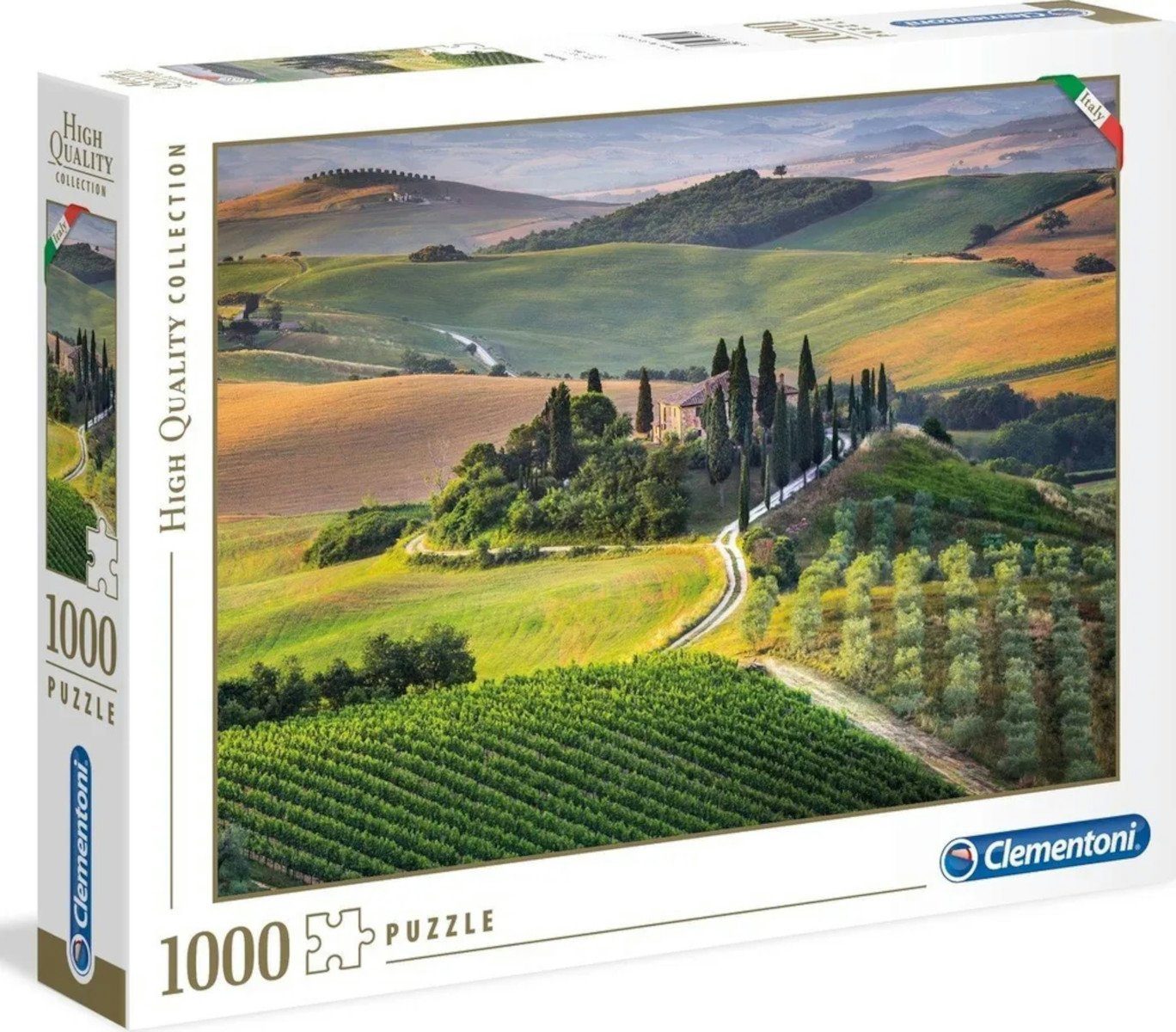 Clementoni® Puzzle Toskana, 1000 Puzzleteile
